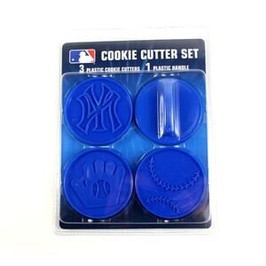 MLB New York Yankees Cookie Cutter Set Holidays Kitchen Molds New